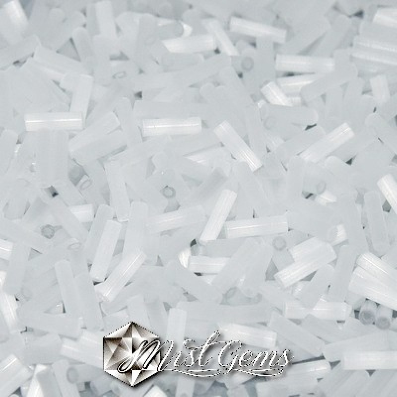 Miyuki Bugle BB2-0037 Crystal Silk Satin