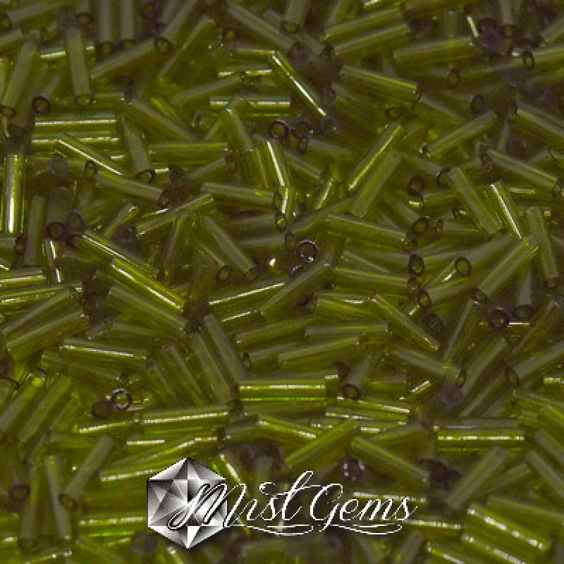 Miyuki Bugle BB2-0158 Transparent Olive
