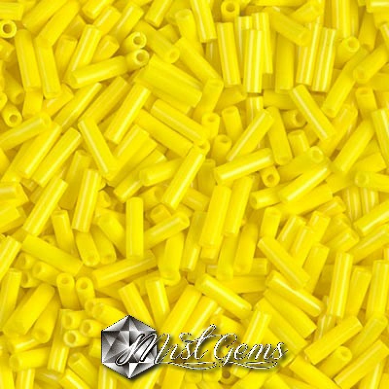Miyuki Bugle BB2-0404 Opaque Yellow