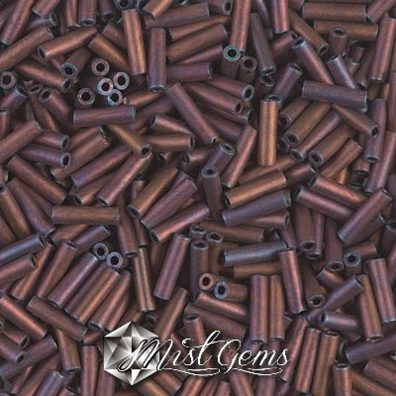 Miyuki Bugle BB2-2005 Matted Metallic Copper