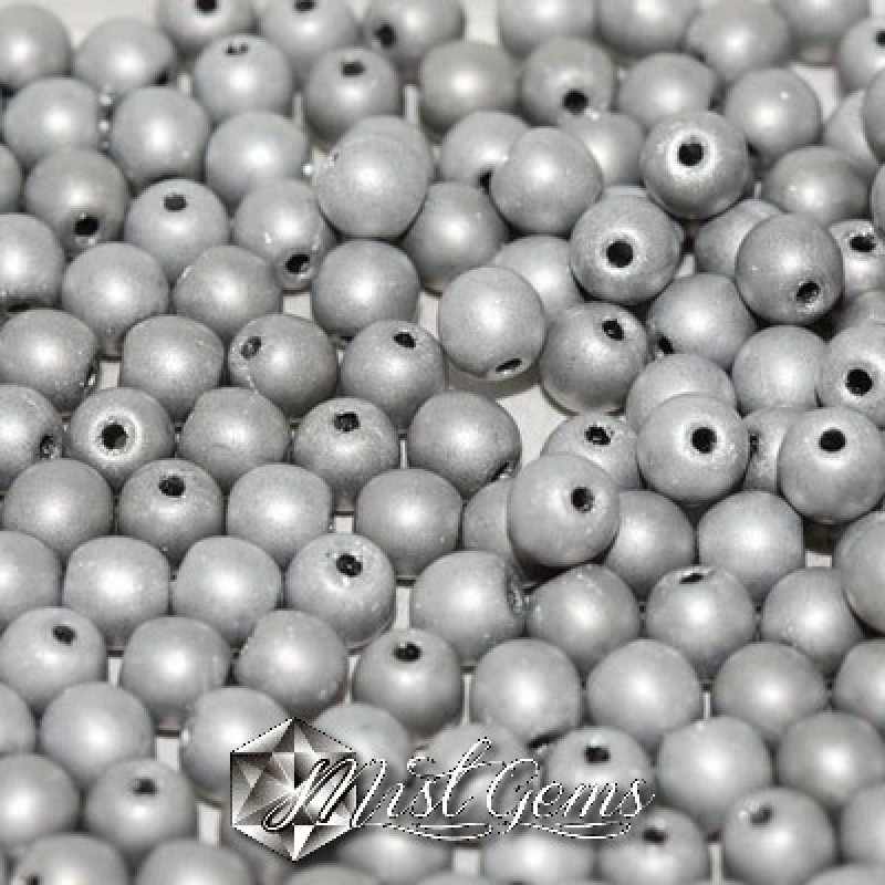 Sfere Sticla-Crystal Labrador Full Matted-4mm-50 buc.