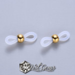 Accesoriu prindere lant ochelari din silicon-4buc