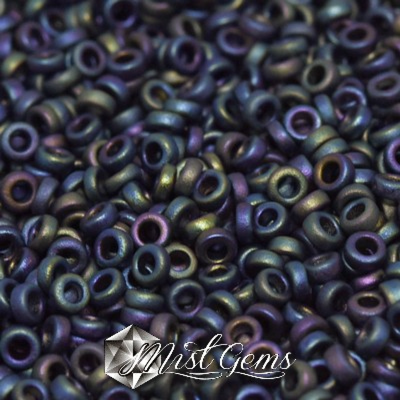 Spacer Miyuki SPR2-0401FR  Matted Multi Iris-2gr.