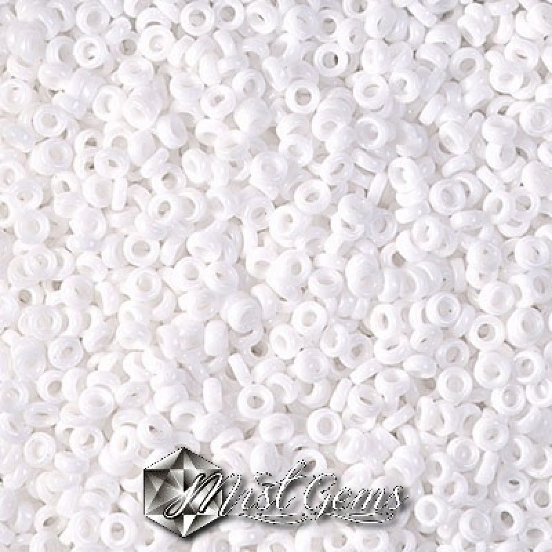 Spacer Miyuki SPR2-0402 White Opaque-2gr.