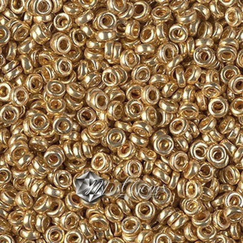 Spacer Miyuki SPR2-4202  Duracoat Galvanized Gold-2gr.