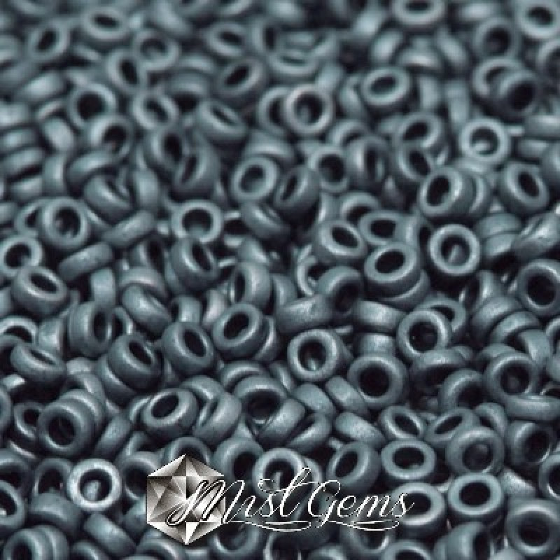 Spacer Miyuki SPR2-2001 Matted Gunmetal-2gr.