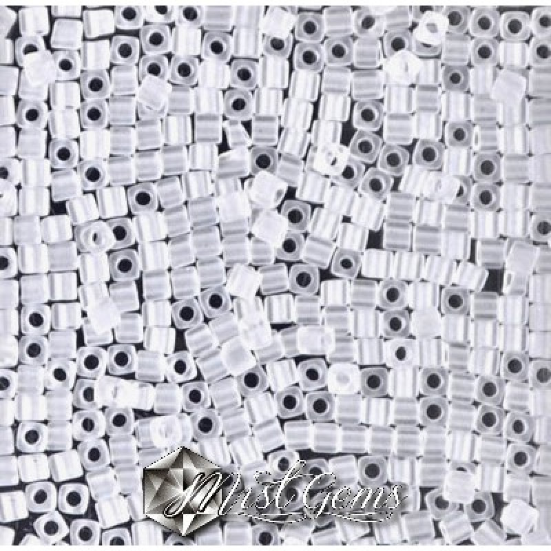 Miyuki Square Beads SBS0131F Crystal Matted-1.8mm