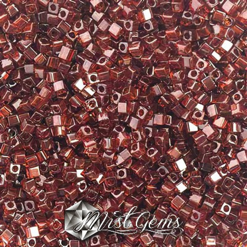 Miyuki Square Beads SBS0304 Garnet Gold Luster