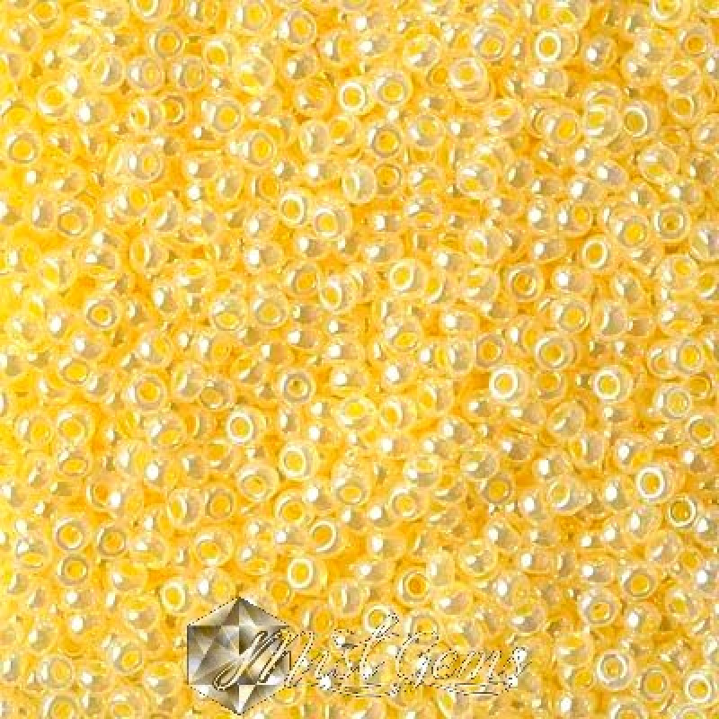 Miyuki Round Rocailles 11/0 RR-0514D Dark Ceylon Lemon Ice
