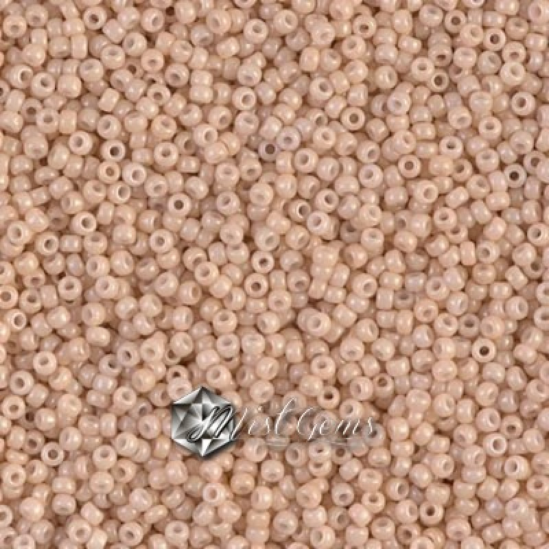 Miyuki Round Rocailles-11/0 RR-0597 Opaque Luster Tan