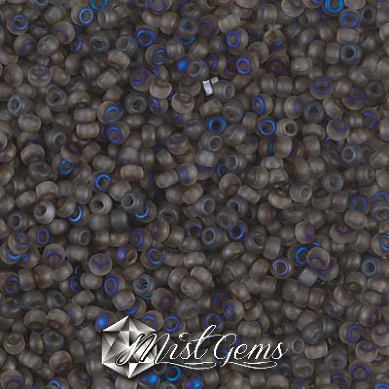 Miyuki Round Rocailles 11/0 RR-4556 Crystal Azuro Matted