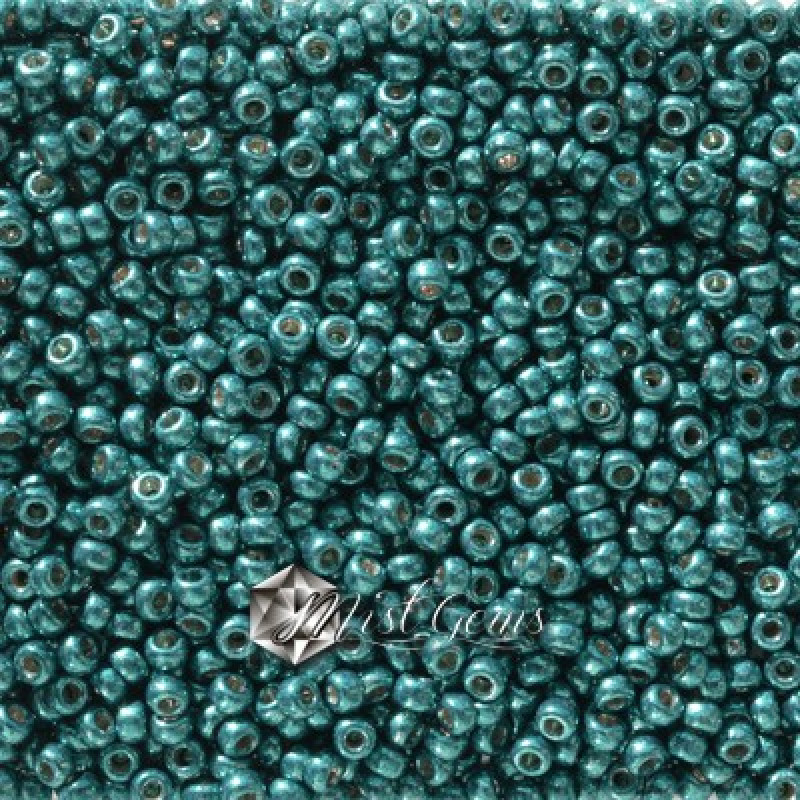 Miyuki Round Rocailles 5115-11/0 RR-5115 Duracoat Galvanized Poseidon
