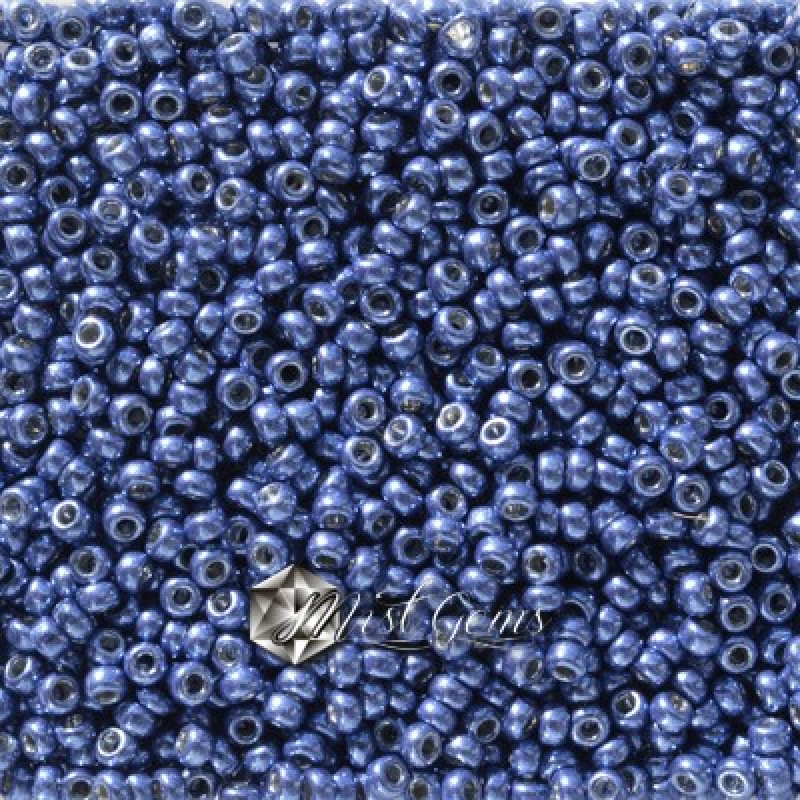 Miyuki Round Rocailles 5117-11/0 RR-5117 Duracoat Galvanized Mermaid Blue