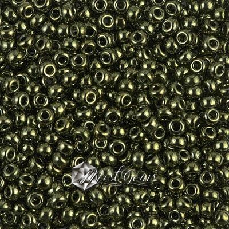 Miyuki Round Rocailles 8/0 RR 0459 Metallic Olive