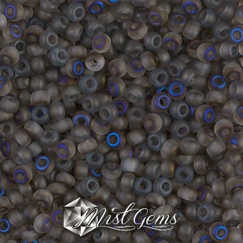 Miyuki Round Rocailles 8/0 RR-4556 Crystal Azuro Matted