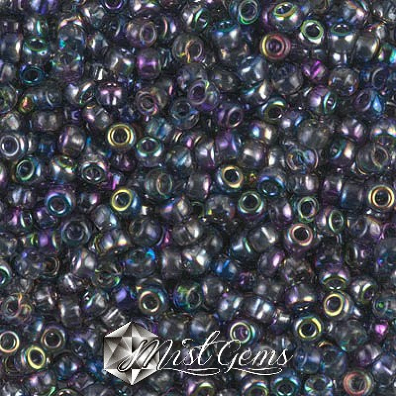 Miyuki Round Rocailles 8/0 RR-4572 Crystal Magic Blue