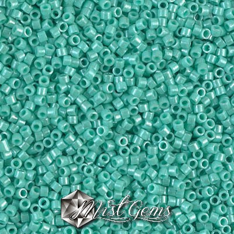 Delica 11/0 DB 0217 Opaque Light Aqua Luster