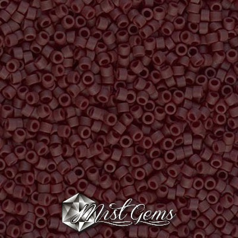 Delica 11/0 DB 1584 Opaque Currant Matted