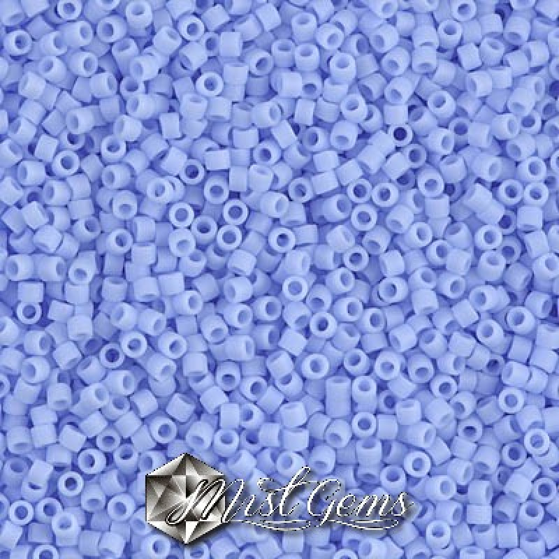 Delica 11/0 DB 1587 Matted Opaque Agate Blue