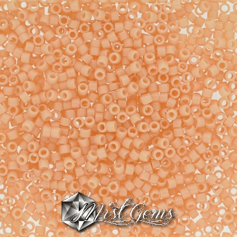 Delica 11/0 DB 2351 Duracoat Opaque Dyed Pale Peach