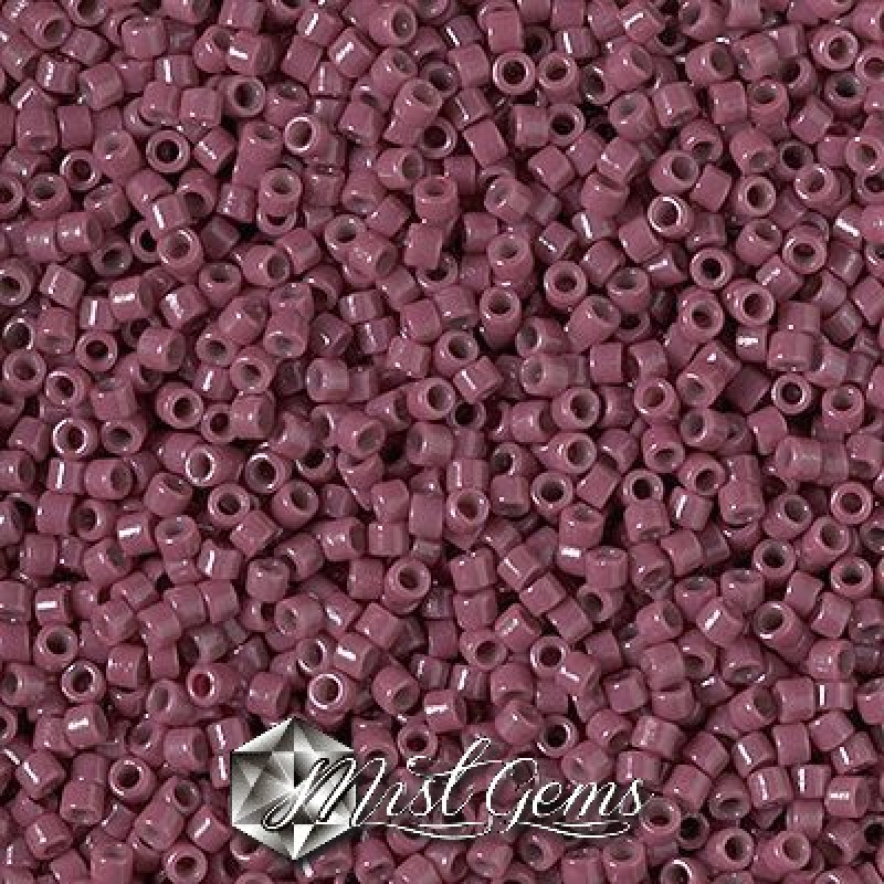 Delica 11/0 DB 2355 Duracoat Opaque  Dyed Plum Berry
