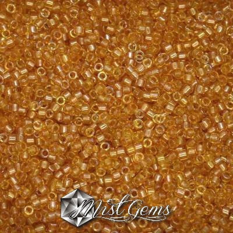 Delica 11/0 DB 2372 Fancy Lined Sunflower