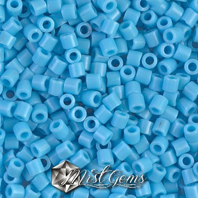 Delica 8/0 DBL 0725 Opaque Turquoise Blue 