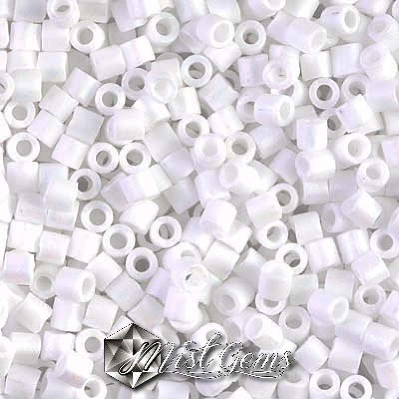 Delica 8/0 DBL 0351 White Matted