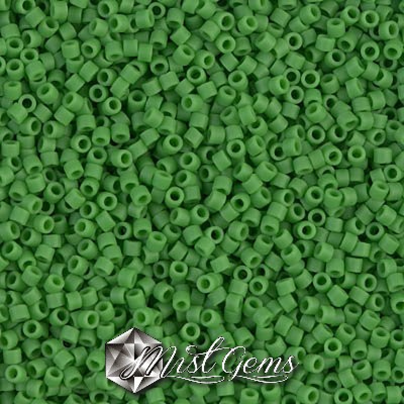 Delica 11/0 DB 0754 Opaque Pea Green Matted