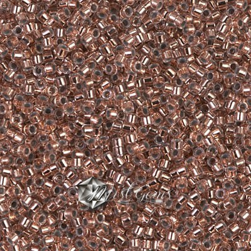 Delica 11/0 DB 0037(DB37) Copper Lined Crystal 