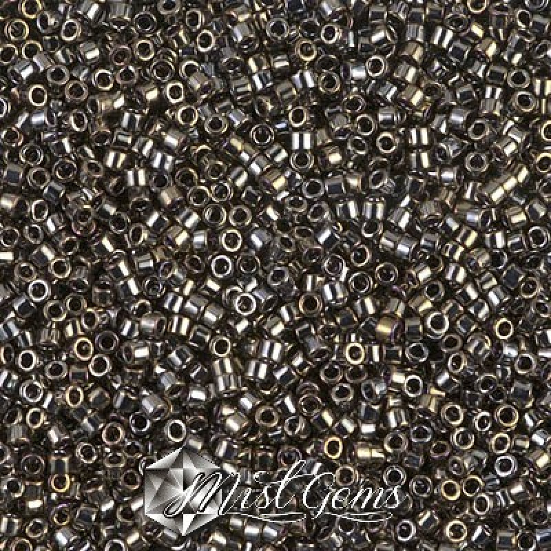 Delica 11/0 DB 0254 Galvanized Tarnished Silver