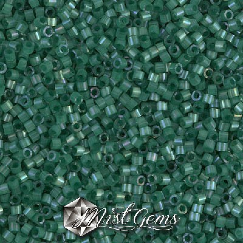 Delica 11/0 DB 1814 Dyed Emerald Silk Satin