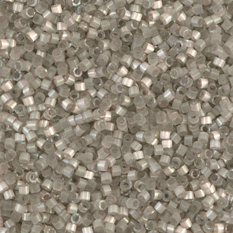 Delica 11/0 DB 1817 Dyed Smoke Gray Silk Satin