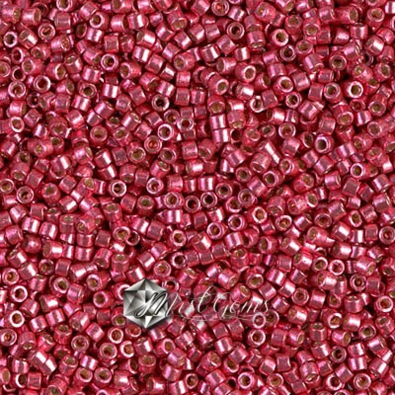 Delica 11/0 DB 1841Duracoat Galvanized Light Cranberry