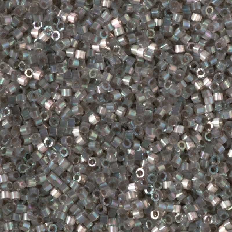 Delica 11/0 DB 1872 Silk Inside Dyed Rustic Gray