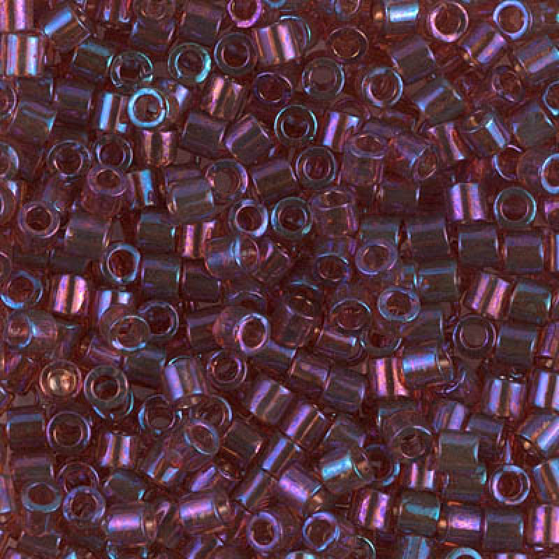 Delica 8/0 DBL 0104 Transparent Raspberry AB