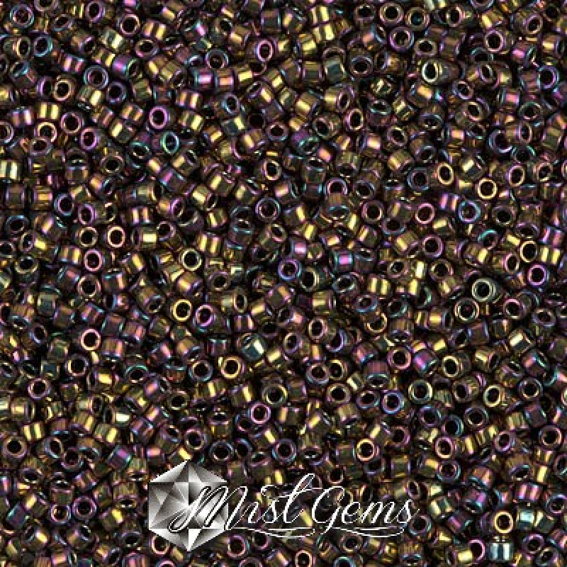 Delica 11/0 DB 0023 (DB23) Metallic Light Bronze Iris