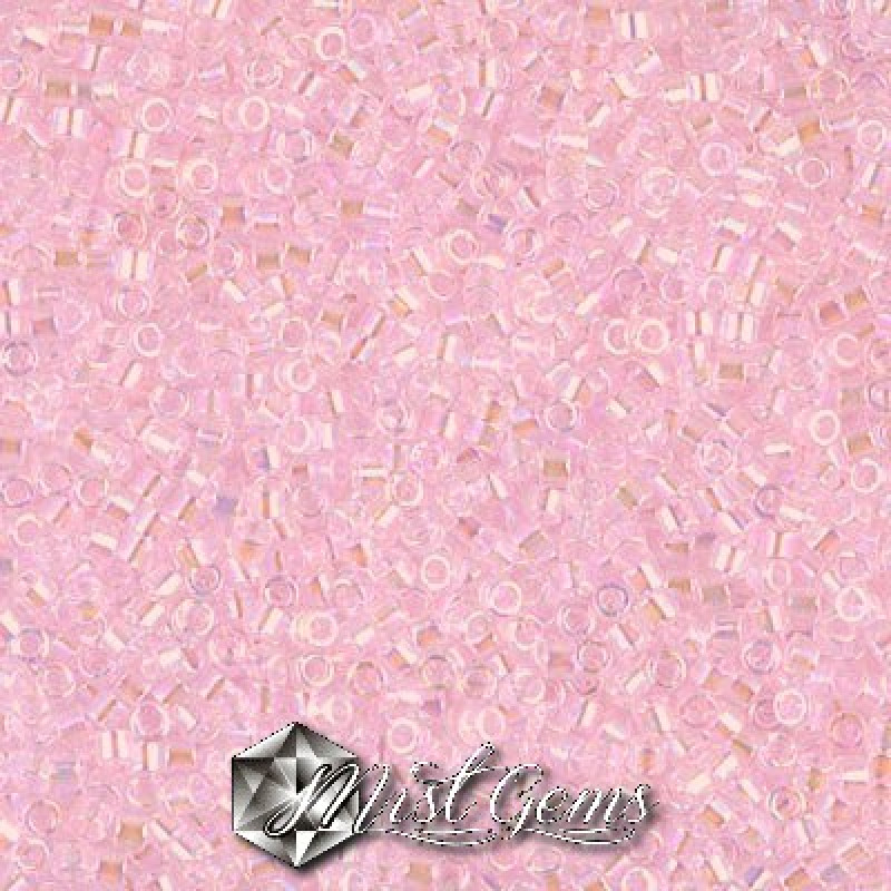 Delica 11/0 DB 0071 (DB71) Lined Pink AB