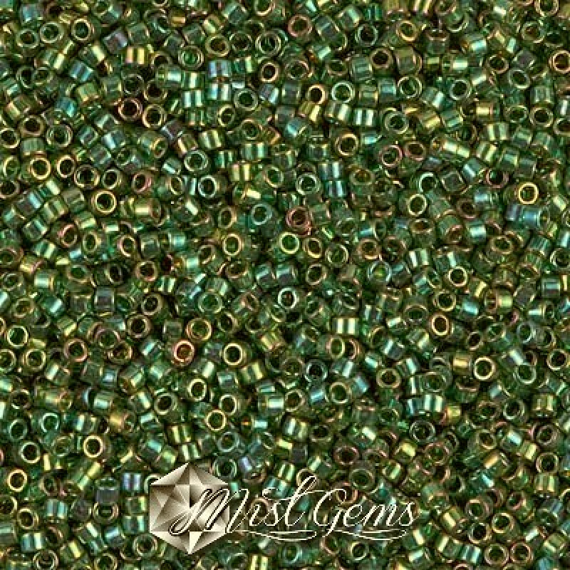 Delica 11/0 DB 0175 (DB175) Transparent Emerald AB