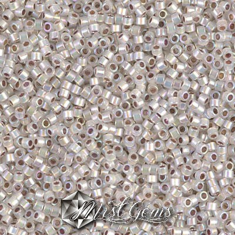 Delica 11/0 DB 0223 Opal Silver Lined Rainbow