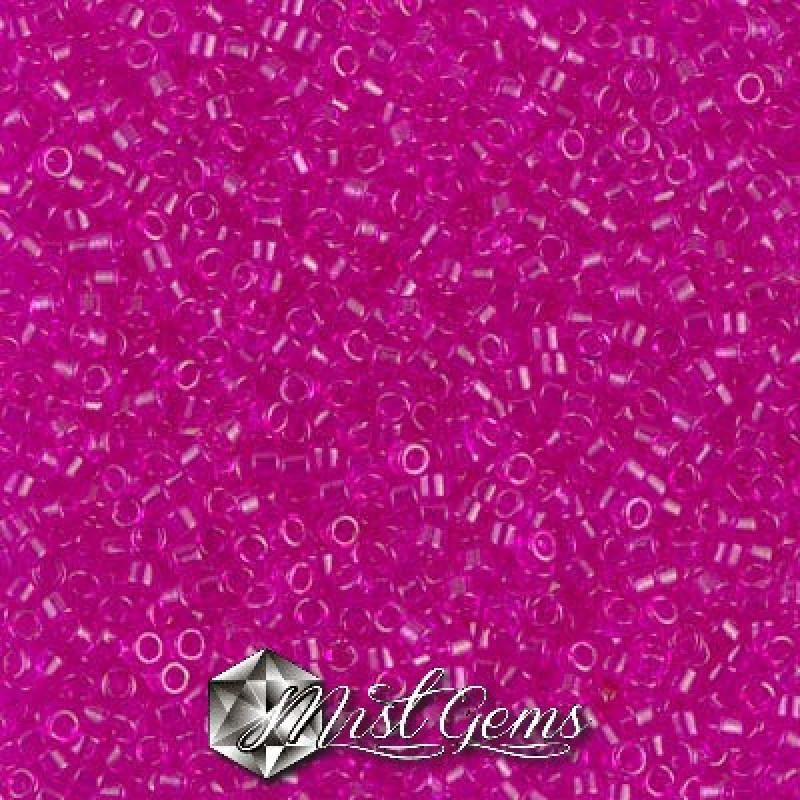 Delica 11/0 DB 1310 Transparent Fuchsia Dyed