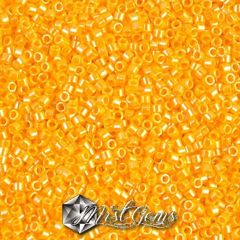 Delica 11/0 DB 1562 Opaque Canary Luster