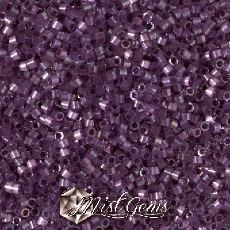 Delica 11/0 DB 1881 Silk Inside Dyed Dark Orchid AB
