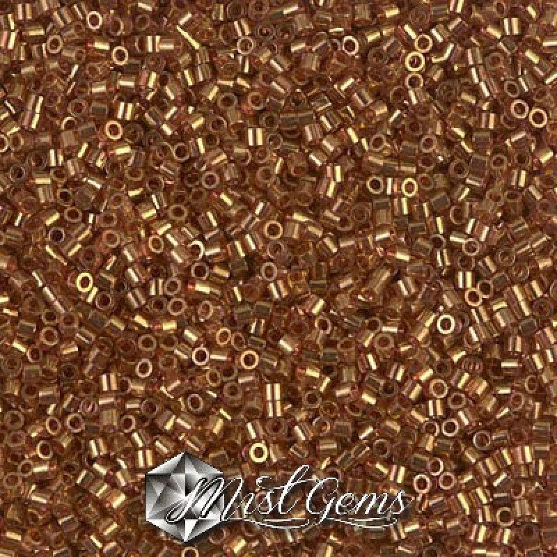 Delica 15/0 DBS 0115 Gold Luster Dark Topaz
