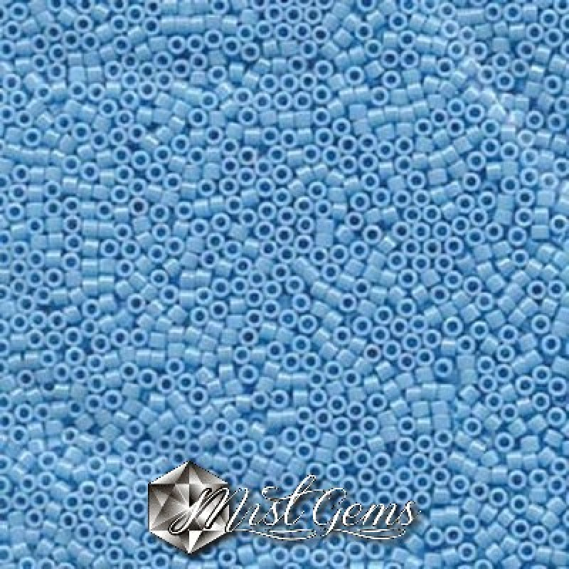Delica 15/0 DBS 0215 Opaque Sky Blue Luster