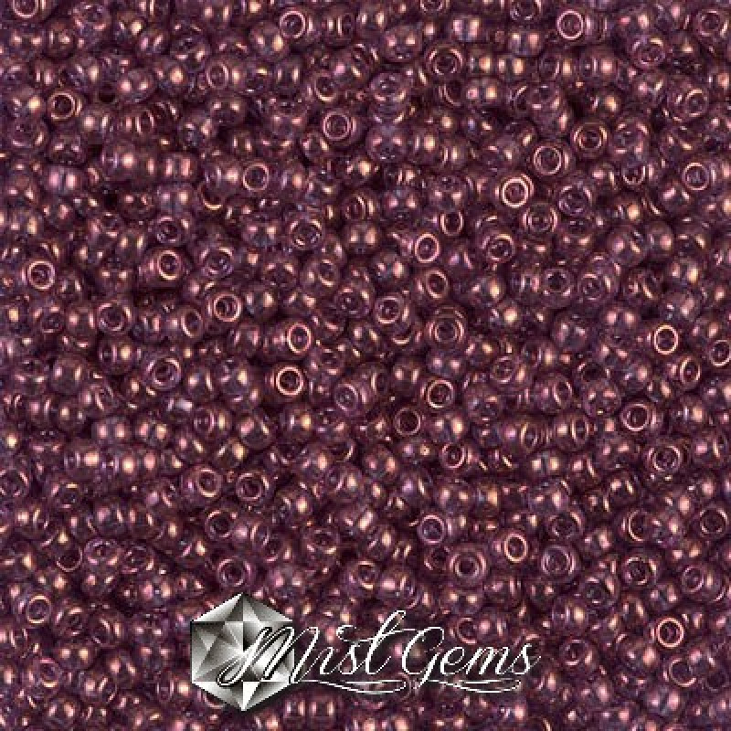 Miyuki Round Rocailles 11/0 RR-0312 Amethyst Gold Luster