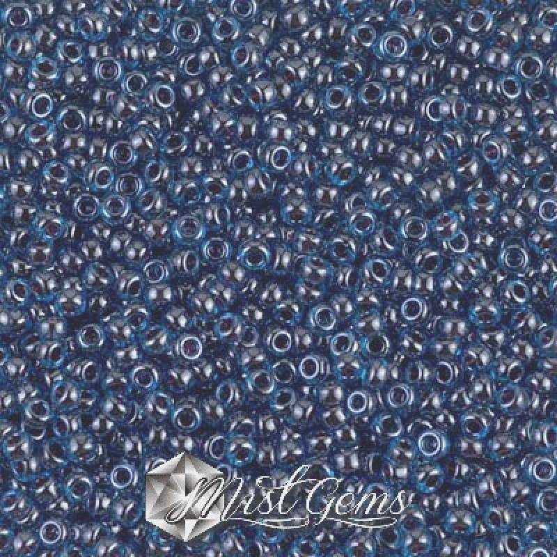 Miyuki Round Rocailles 11/0 RR-0358 Purple Lined Aqua AB