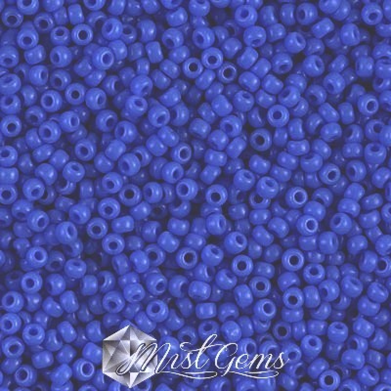 Miyuki Round Rocailles 11/0 RR-0417 Opaque Blue