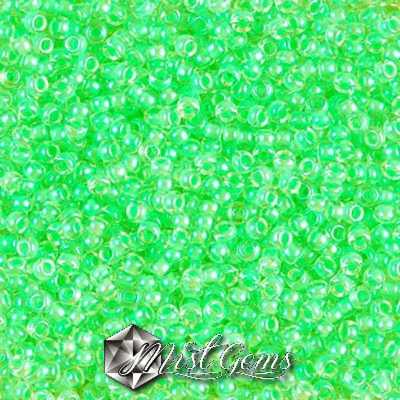 Miyuki Round Rocailles 11/0 RR-1120 Luminous Green