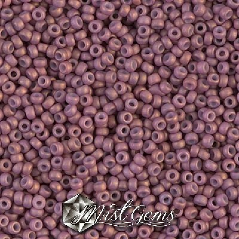 Miyuki Round Rocailles 11/0 RR-2034 Opaque Matte Rose Beige